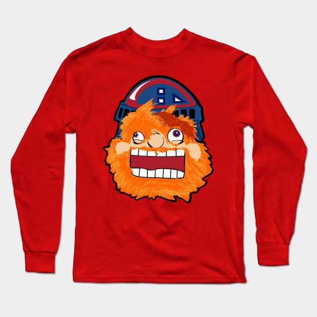 Montreal Mascots Long Sleeve T-Shirt by rabidhabs